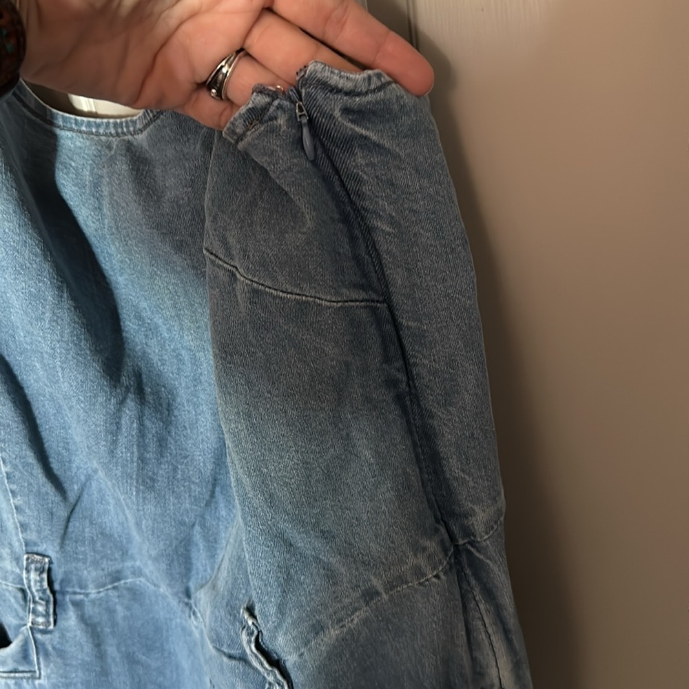 Stetson Light Blue Denim Jumpsuit - Picture 4 of 8